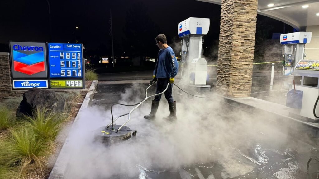 commercial power washing